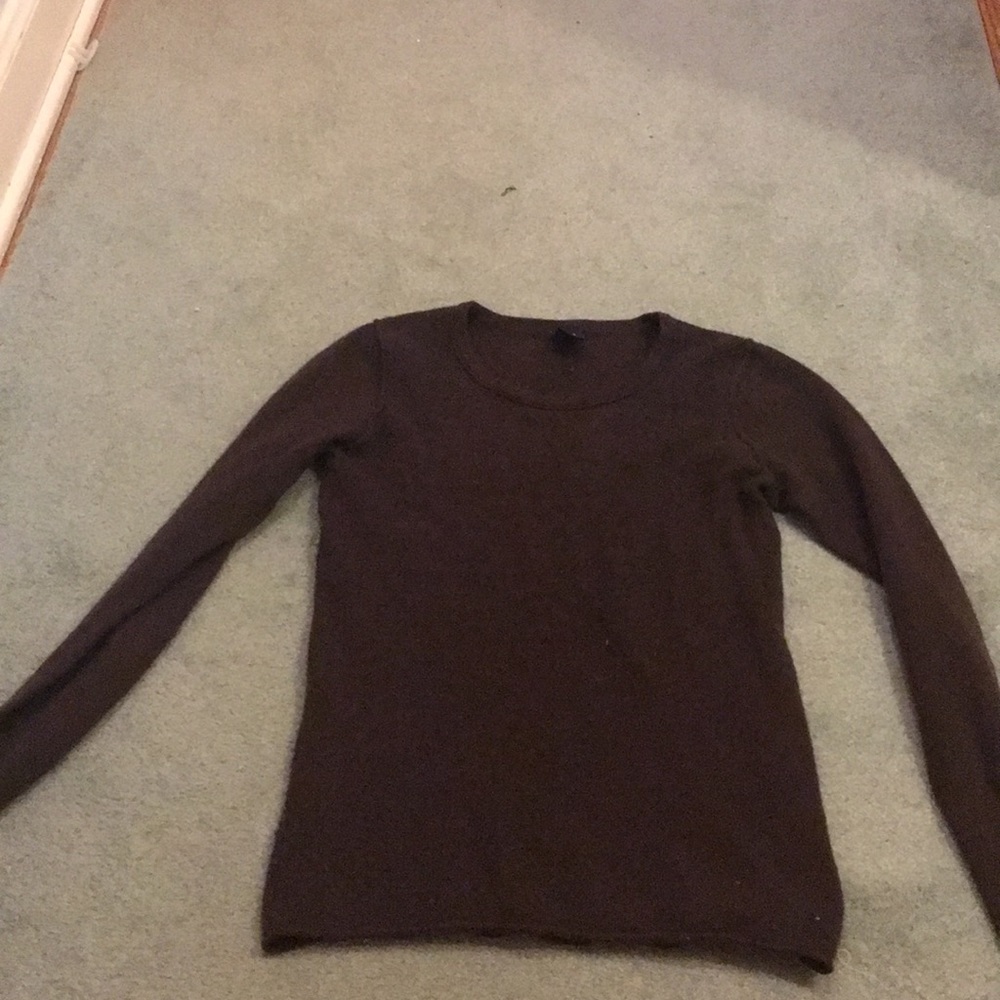 cashmere brown gap sweater